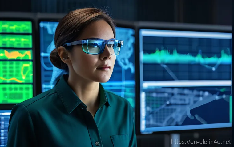 전기공사기사와 전력 공급 네트워크 - A highly detailed, photorealistic image of a male or female power engineer, in their late 30s, weari...